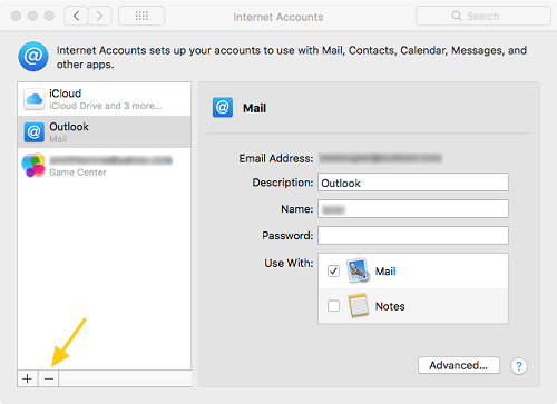mac mail does not update to server for time warner email